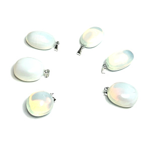 Opalit Troml Anhänger Kunststein 2,2 - 3 cm, 1 Stück, Stein der Wünsche und der Hoffnung Opalit Troml Anhänger Kunststein 2,2 - 3 cm, 1 Stück, Stein der Wünsche und der Hoffnung