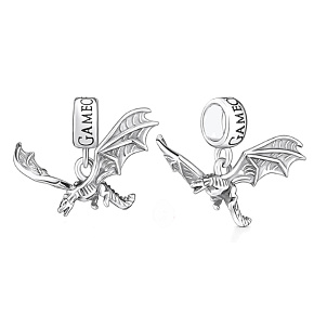Charme Sterling Silber 925 Game of Thrones Dragon, Armband Anhänger, Film
