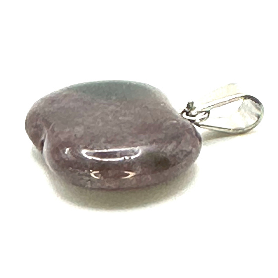 Blutstein Apfel der Erkenntnis Anhänger Naturstein 1,5 cm, Stein des Mutes
