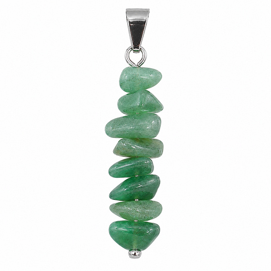 Aventurín – Síla minerálů | Přívěsek z přírodních minerálních zlomků | 2,5 cm | Symbol štěstí a prosperity