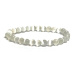 Selenit/Alabaster-Armband elastischer Naturstein, Kugel 6 mm / 16 - 17 cm, Engelsenergie