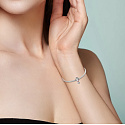 Charme Sterling Silber 925 Oma, Perle auf Armband Familie