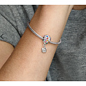 Charms Sterling Silber 925 Disney Up in the sky - Fliegendes Haus mit Ballons, Perle für Armband