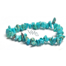 Tyrkenit Armband elastisch gehackter Naturstein 19 cm, Stein der jungen Leute, die ein Lebensziel suchen Tyrkenit Armband elastisch gehackter Naturstein 19 cm, Stein der jungen Leute, die ein Lebensziel suchen