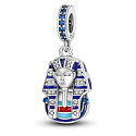 Sterling Silber 925 Ägypten Pharao Tutanchamun's Charm, Reise-Armband-Anhänger
