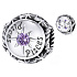 Charme Sterling Silber 925 Sternzeichen, Zirkonia Fische, Perle für Armband
