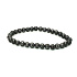 Magnetovec Schlankheits-Magnetarmband elastisch Naturstein, Kugel 6 mm / 16 - 17 cm
