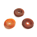 Karneol Donut Naturstein 30 mm, Lehren Sie uns hier und jetzt
