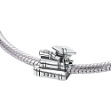 Sterling Silber 925 Graduation - Graduation Kappe, Buch und Schriftrolle 2023, Graduate Perle für Armband