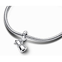 Charm Sterling Silber 925 Kaffeekanne, aufklappbarer Armbandanhänger, Essen und Trinken