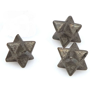Pyrit Eisen merkaba hmatka aus Naturstein 13 mm