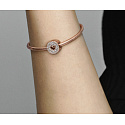 Charme Sterling Silber 925 Rose - Happy Anniversary, Stopper, Clip Bead Armband Liebe