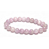 Kunzit-Armband elastischer Naturstein, Kugel 8 mm / 16 - 17 cm, Stein der Gefühle