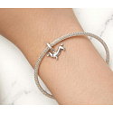 Charm Sterlingsilber 925 Hund - Dackel, Anhänger für Armband Tier