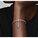 Charme Sterling Silber 925 Flasche Champagner - Zeit der Feier, Jahrestag Armband Anhänger