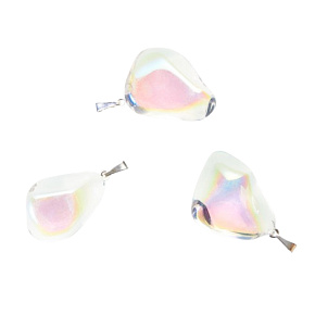 Křišťál Andělská aura Troml přívěsek, přírodní kámen, M cca 3 cm, 1 kus, kámen kamenů Křišťál Andělská aura Troml přívěsek, přírodní kámen, M cca 3 cm, 1 kus, kámen kamenů