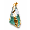 Fluorit – Anhänger aus Naturstein ca. 2–3,5 cm | Talisman für Harmonie, Konzentration und innere Ruhe
