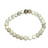 Achat grau Armband elastisch Naturstein, Kugel 6 mm / 16 - 17 cm