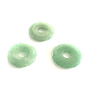 Aventurin grün Donut Naturstein 30 mm, Glücksstein