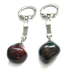 Blutstein Troml Anhänger Naturstein, ca. 10 cm