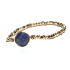 Lapis Lazuli Armband elastisch Ornament Naturstein15 mm / 16-17 cm, Harmonie Stein