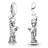 Sterling Silber 925 USA - Freiheitsstatue, Reise-Armband-Anhänger