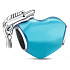 Charme Sterling Silber 925 Graduation - blau Graduierung Herz, Absolvent, Graduierung Armband Perle