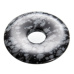 Obsidianflocke Donut Naturstein 30 mm, Rettungsstein