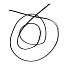 Schwarzes Flachleder 2 mm, Länge ca. 120 cm 1 Stück
