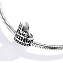 Sterling Silber 925 Rom Kolosseum, Reisearmband Perle