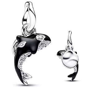 Charm Orca „Free as the Ocean“ – Anhänger der Freiheit, Stärke und des Ozeans, für ein Meeresarmband Charm Orca „Free as the Ocean“ – Anhänger der Freiheit, Stärke und des Ozeans, für ein Meeresarmband
