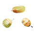 Aragonit Becher-Anhänger Naturstein, 2,2-3 cm, 1 Stück