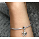 Charme Sterling Silber 925 30 Jahre Liebe, Herz-Anhänger am Jahrestag Armband