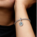 Charms Sterling Silber 925 Disney Ice Kingdom, Olaf 2in1, Armband Anhänger