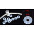 Silikonstopfeneinsatz - Gummisilikonstopfen, Bremse 2 x 6 mm, 10 Stück