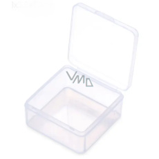 Klarsicht-Plastikbox 4,3 x 4,3 x 2 cm 1 Stück Klarsicht-Plastikbox 4,3 x 4,3 x 2 cm 1 Stück