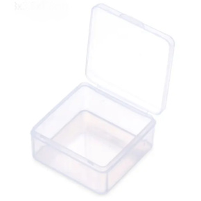 Klarsicht-Plastikbox 4,3 x 4,3 x 2 cm 1 Stück