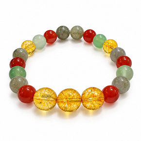 Armband mit Geschichte – Folge deinem Traum, natürliche Mineralien, Kugel 8 mm / Handgelenk 14–15 cm Armband mit Geschichte – Folge deinem Traum, natürliche Mineralien, Kugel 8 mm / Handgelenk 14–15 cm