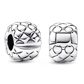 Charme Sterling Silber 925 Ohrstecker Stopper, Clip Perle auf Glücksarmband