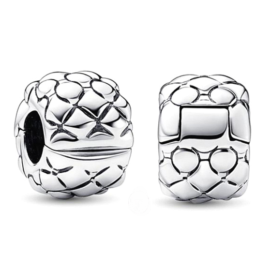 Charme Sterling Silber 925 Ohrstecker Stopper, Clip Perle auf Glücksarmband