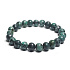 Jade Afrika Armband elastisch Naturstein, Kugel 8 mm / 16 - 17 cm