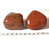 Jaspis rot Getrommelter Naturstein 100 - 160 g, 1 Stück, Vollpflegestein