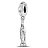 Sterling Silber 925 Religiöse Charms Unsere Liebe Frau von Lourdes, Armband Anhänger