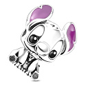 Charme Sterling Silber 925 Disney Lilo & Stitch - Stitch Perle für Armband Film