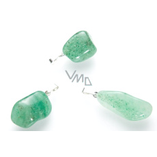 Avanturin Trommel-Anhänger Naturstein M, Stein des Glücks und des Wohlstandes