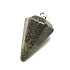 Serpentin Pendel Naturstein 2,2 cm, Stein der Heiler