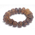 Rudraksha Bodhi Nerpal Armband elastisch natürlichen Samen Perle 1 cm / 20 cm