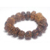 Rudraksha Bodhi Nerpal Armband elastisch natürlichen Samen Perle 1 cm / 20 cm