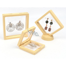 3D-Universal-Kunststoffrahmen mit Folie, holzfarben 9 x 9 cm 3D-Universal-Kunststoffrahmen mit Folie, holzfarben 9 x 9 cm