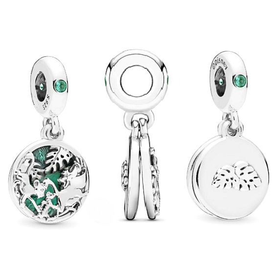 Charme Sterling Silber 925 Disney König der Löwen Simba, Pumbaa und Timon